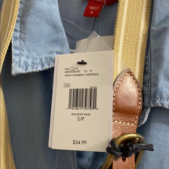 Guess jean dress and belt - Picture 2 of 2